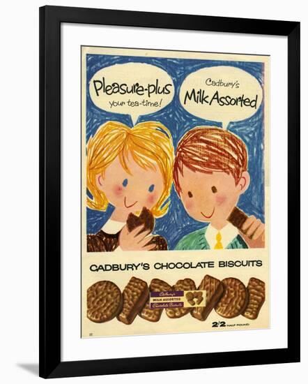 1960s UK Cadbury's Magazine Advertisement-null-Framed Giclee Print