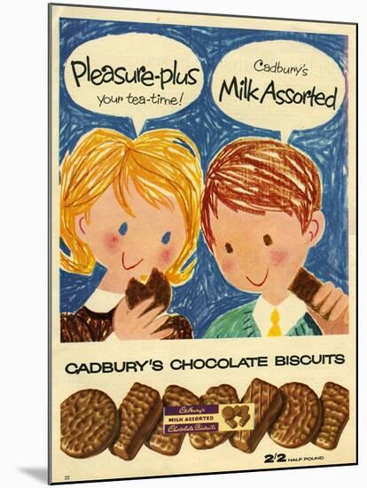 1960s UK Cadbury's Magazine Advertisement-null-Mounted Giclee Print