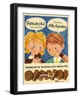 1960s UK Cadbury's Magazine Advertisement-null-Framed Giclee Print