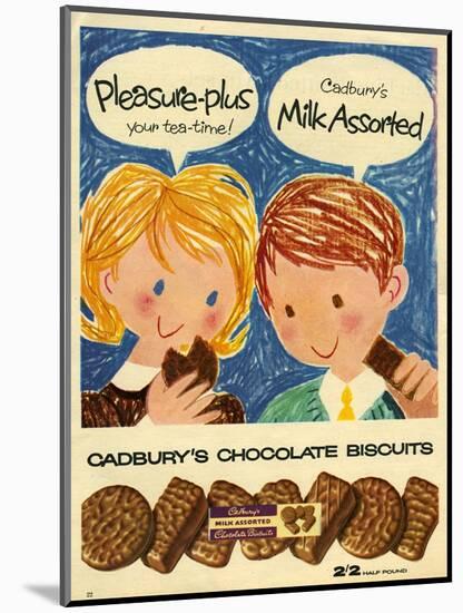 1960s UK Cadbury's Magazine Advertisement-null-Mounted Giclee Print