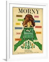 1960s UK Morny Magazine Advertisement-null-Framed Giclee Print