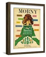 1960s UK Morny Magazine Advertisement-null-Framed Giclee Print