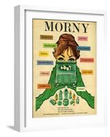 1960s UK Morny Magazine Advertisement-null-Framed Giclee Print