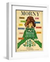 1960s UK Morny Magazine Advertisement-null-Framed Giclee Print