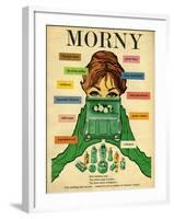 1960s UK Morny Magazine Advertisement-null-Framed Giclee Print