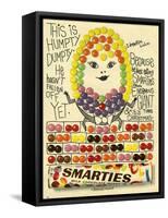 1960s UK Smarties Magazine Advertisement-null-Framed Stretched Canvas