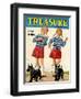 1960s UK Treasure Magazine Cover-null-Framed Premium Giclee Print