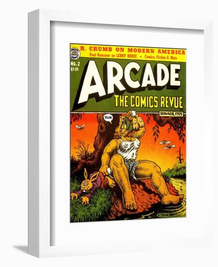 1960s USA Arcade Comics Comic/Annual Cover-null-Framed Giclee Print