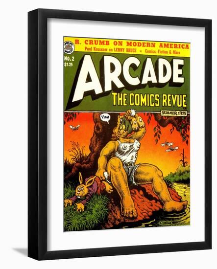 1960s USA Arcade Comics Comic/Annual Cover-null-Framed Giclee Print