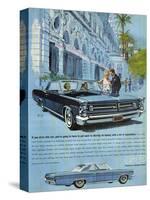 1960s USA Pontiac Grand Prix Magazine Advertisement-null-Stretched Canvas