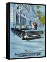 1960s USA Pontiac Grand Prix Magazine Advertisement-null-Framed Stretched Canvas