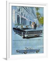 1960s USA Pontiac Grand Prix Magazine Advertisement-null-Framed Giclee Print