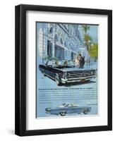 1960s USA Pontiac Grand Prix Magazine Advertisement-null-Framed Premium Giclee Print