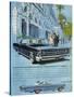 1960s USA Pontiac Grand Prix Magazine Advertisement-null-Stretched Canvas