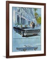 1960s USA Pontiac Grand Prix Magazine Advertisement-null-Framed Giclee Print