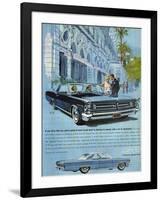 1960s USA Pontiac Grand Prix Magazine Advertisement-null-Framed Giclee Print