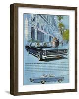 1960s USA Pontiac Grand Prix Magazine Advertisement-null-Framed Giclee Print