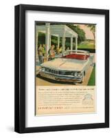 1960s USA Pontiac Magazine Advertisement-null-Framed Premium Giclee Print
