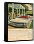 1960s USA Pontiac Magazine Advertisement-null-Framed Stretched Canvas