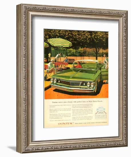 1960s USA Pontiac Magazine Advertisement-null-Framed Giclee Print