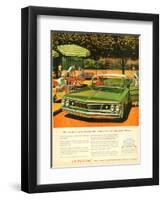 1960s USA Pontiac Magazine Advertisement-null-Framed Giclee Print