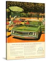 1960s USA Pontiac Magazine Advertisement-null-Stretched Canvas