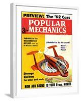 1960s USA Popular Mechanics Magazine Cover-null-Framed Giclee Print