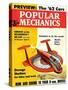 1960s USA Popular Mechanics Magazine Cover-null-Stretched Canvas