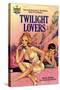 1960s USA Twilight Lovers Book Cover-null-Stretched Canvas