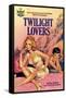 1960s USA Twilight Lovers Book Cover-null-Framed Stretched Canvas