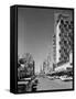 1960s View Down Freemont Street Downtown Las Vegas, Nevada-null-Framed Stretched Canvas