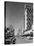 1960s View Down Freemont Street Downtown Las Vegas, Nevada-null-Stretched Canvas