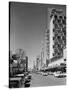 1960s View Down Freemont Street Downtown Las Vegas, Nevada-null-Stretched Canvas