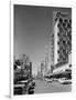 1960s View Down Freemont Street Downtown Las Vegas, Nevada-null-Framed Photographic Print