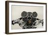 1961 BSA A10 Super Rocket-null-Framed Photographic Print