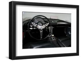 1961 Chevrolet Corvette C1 Convertible-null-Framed Photographic Print