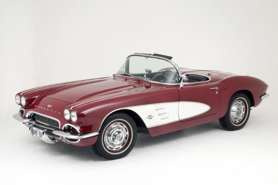 1961 Chevrolet Corvette C1 Convertible' Photographic Print | AllPosters.com