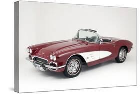 1961 Chevrolet Corvette C1 Convertible-null-Stretched Canvas
