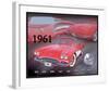 1961 Corvette-null-Framed Art Print