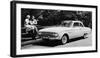 1961 Ford Falcon Tudor sedan-null-Framed Photographic Print