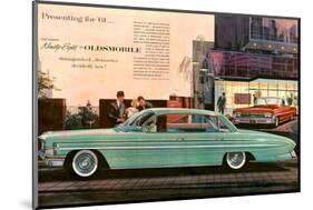 1961 GM Oldsmobile Classic 98-null-Mounted Art Print