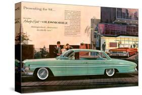 1961 GM Oldsmobile Classic 98-null-Stretched Canvas