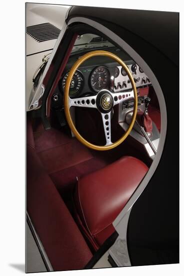 1961 Jaguar E Type Interior-S. Clay-Mounted Premium Photographic Print