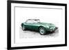 1961 Jaguar E-Type Watercolor-NaxArt-Framed Premium Giclee Print