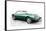 1961 Jaguar E-Type Watercolor-NaxArt-Framed Stretched Canvas