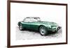 1961 Jaguar E-Type Watercolor-NaxArt-Framed Art Print