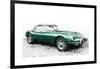 1961 Jaguar E-Type Watercolor-NaxArt-Framed Art Print