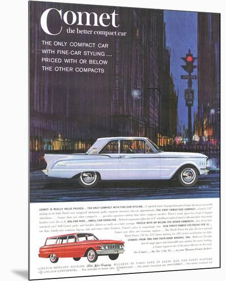 1961 Mercury-Comet Family Size-null-Mounted Premium Giclee Print