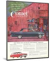 1961 Mercury-Comet Fine-Car…-null-Mounted Art Print