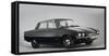 1961 Rover T4 gas turbine car-null-Framed Stretched Canvas